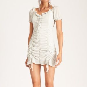 Lioness Feng Shui Mini Dress Silver